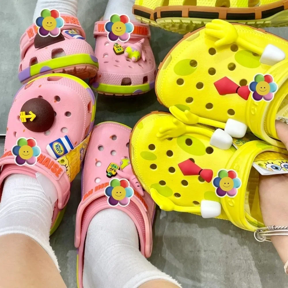 Couple Cartoon Clogs Summer Beach Non-Slip EVA Closed Toe Comfort Ultra Cool New Sandals Gift Anime SpongeBob Patrick Star Shoes
Couple Cartoon Clogs Summer Beach Non-Slip EVA Closed Toe Comfort Ultra Cool New Sandals Gift Anime SpongeBob Patrick Star Shoes