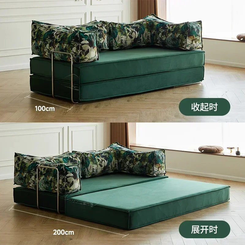 Fabric sofa small apartment living room straight row module double triple folding dual-purpose sofa bed
Fabric sofa small apartment living room straight row module double triple folding dual-purpose sofa bed