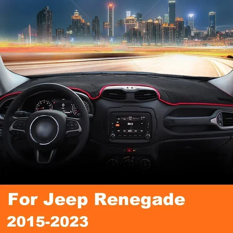 For Jeep Renegade BU 2015-2020 2021 2022 2023 Dash Mat Car Dashmat Dashboard Cover Sun Shade Dash Board Cover Carpet Accessories
For Jeep Renegade BU 2015-2020 2021 2022 2023 Dash Mat Car Dashmat Dashboard Cover Sun Shade Dash Board Cover Carpet Accessories