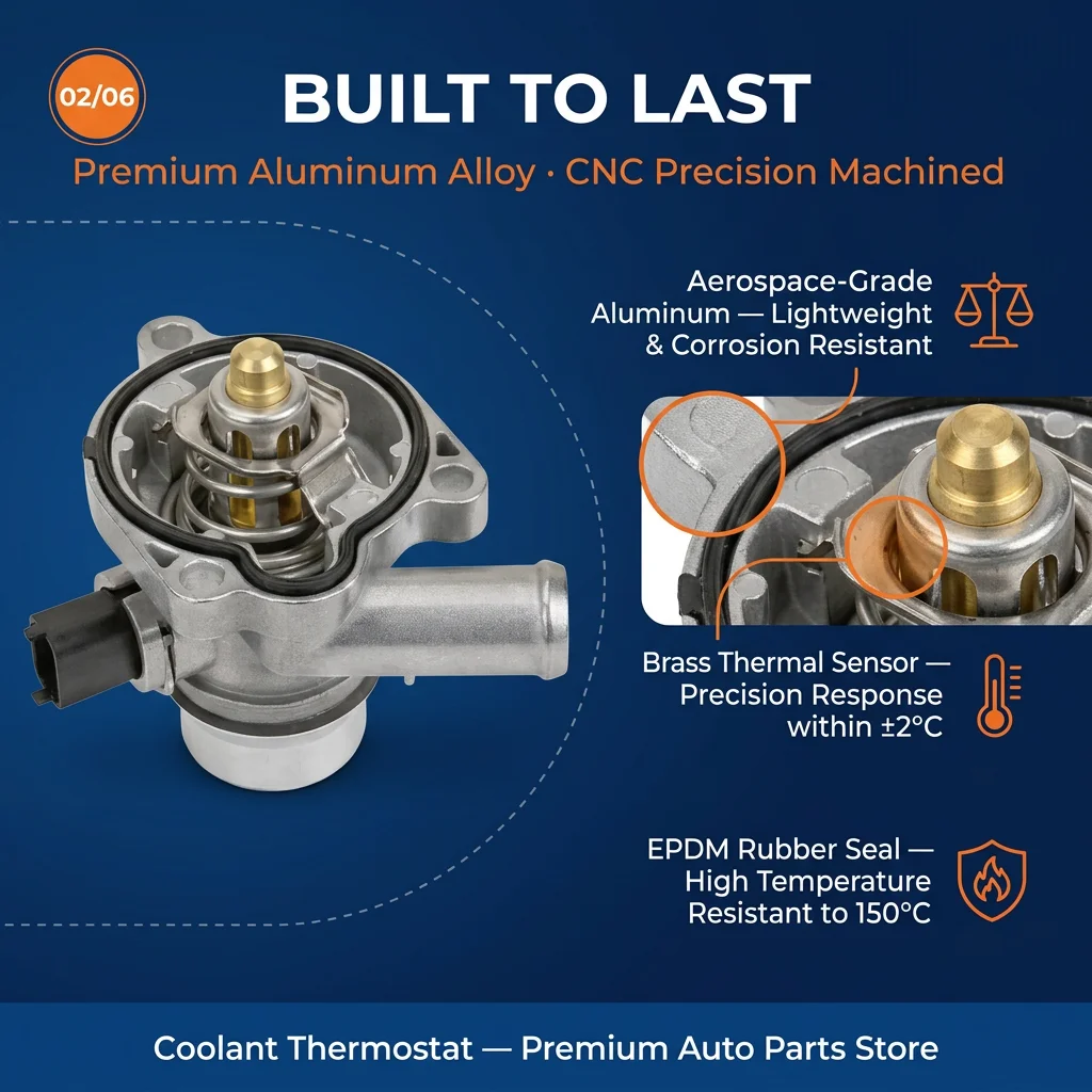 NEW For Chevrolet Cruze L4 1.4L 2011-2015 Coolant Thermostat 55565336 55579010 55593034 25200455 902-808 131-180 34709
NEW For Chevrolet Cruze L4 1.4L 2011-2015 Coolant Thermostat 55565336 55579010 55593034 25200455 902-808 131-180 34709