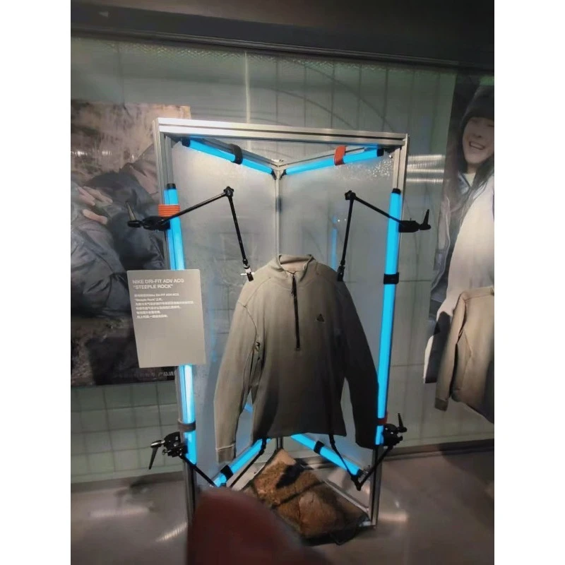 Display clothing props, smart aluminum quick-loading modular display racks, pop-up shop touring fast booths
Display clothing props, smart aluminum quick-loading modular display racks, pop-up shop touring fast booths