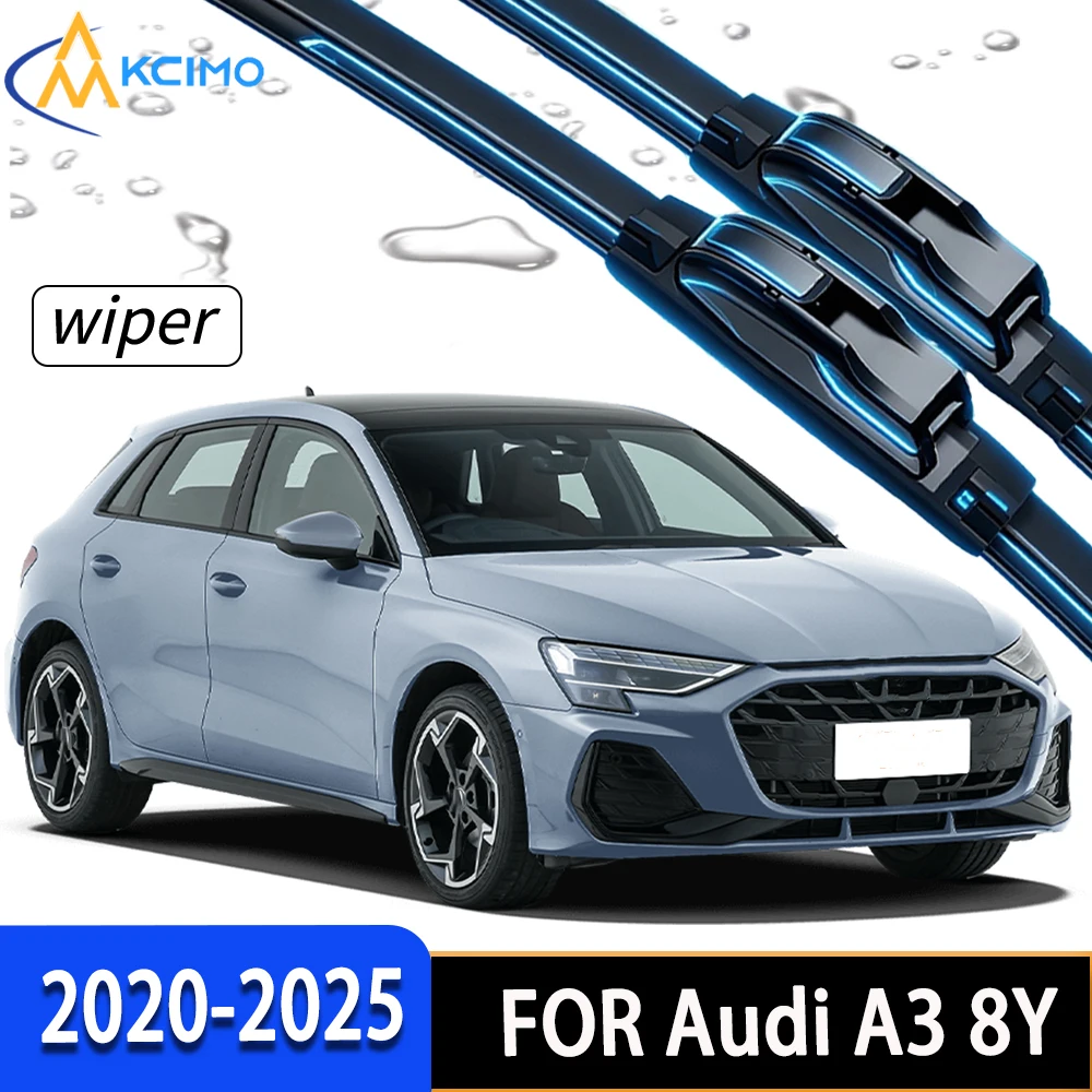 Premium Front Windshield Wiper Blades Featuring Durable Rubber, Stable All-Weather Performance for Audi A3 8Y 2020-2025
Premium Front Windshield Wiper Blades Featuring Durable Rubber, Stable All-Weather Performance for Audi A3 8Y 2020-2025