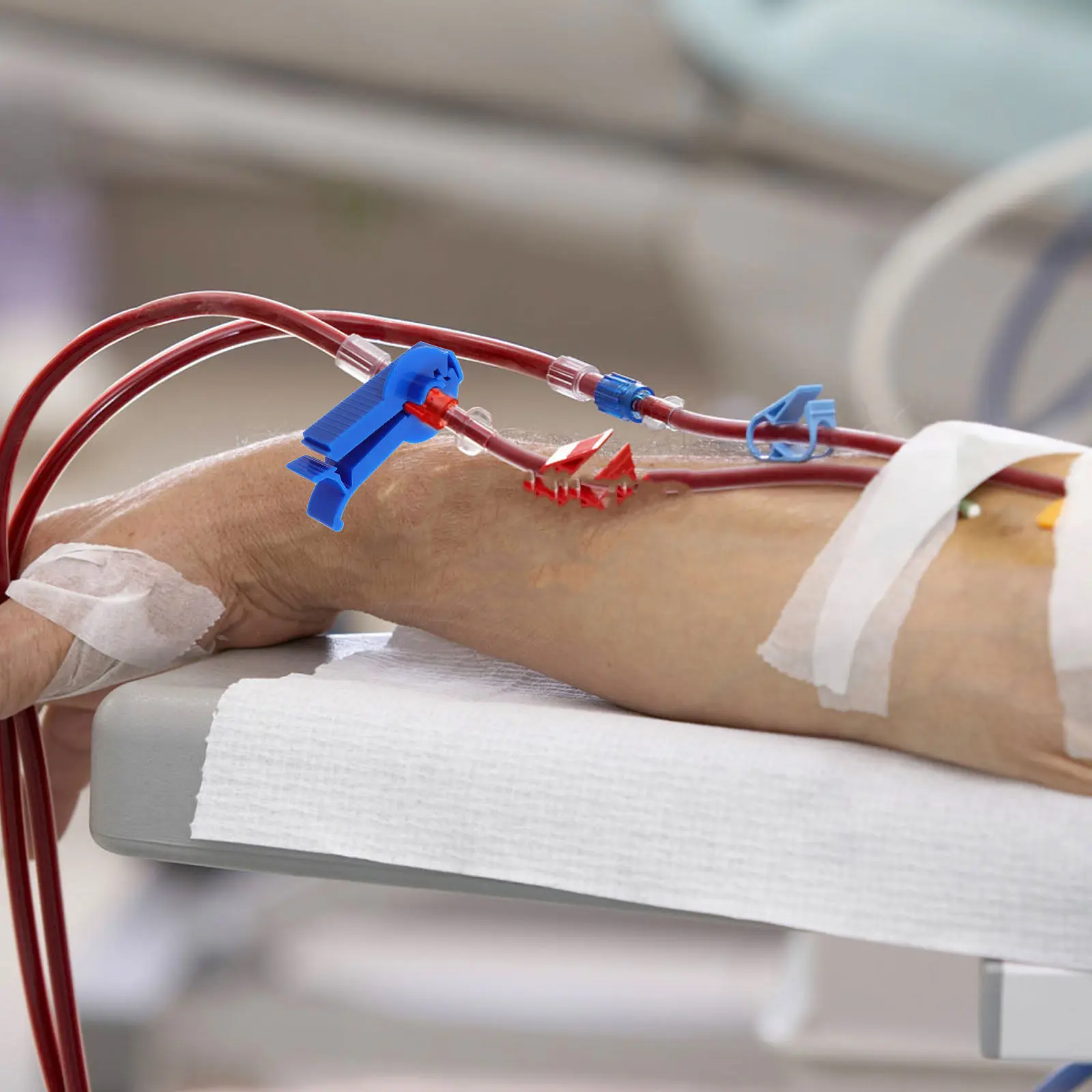 6Pcs Peritoneal Dialysis Clips Portable ABS Peritoneal Pipeline Fixator Clamp Tubing Clips Flow Control Nursing Tools
6Pcs Peritoneal Dialysis Clips Portable ABS Peritoneal Pipeline Fixator Clamp Tubing Clips Flow Control Nursing Tools