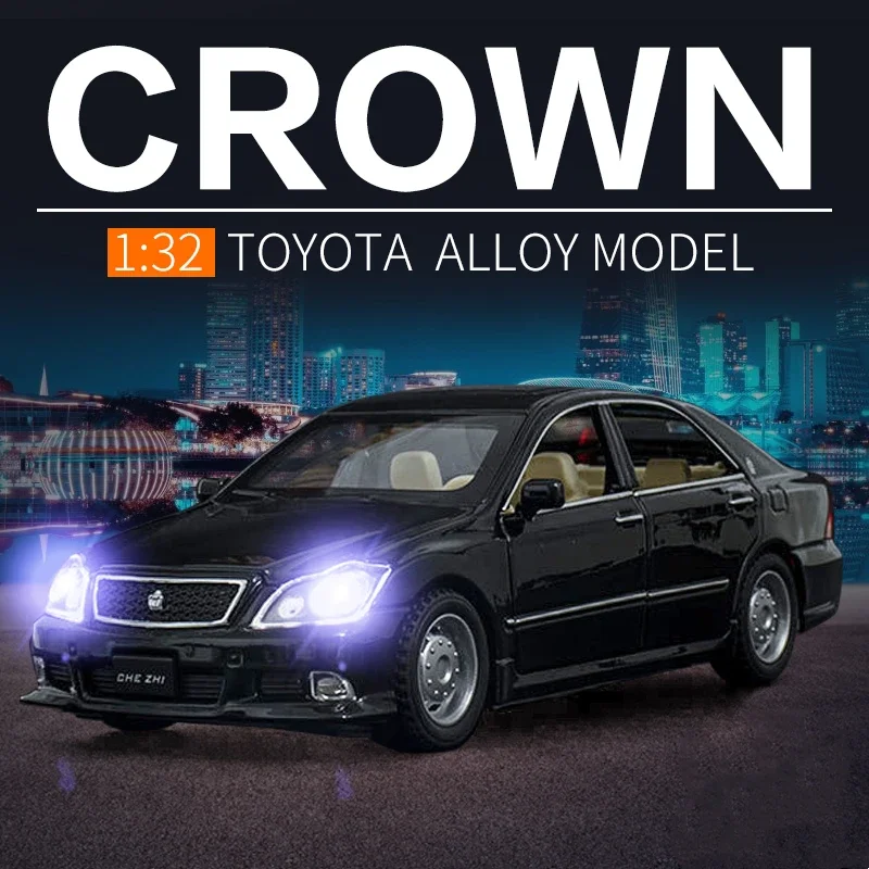 1:32 Toyota Crown классическая модель автомобиля из сплава, Литые и игрушечные металлические модели автомобиля, имитация звука и искусственных звезд, коллекционная игрушка в подарок
1:32 Toyota Crown классическая модель автомобиля из сплава, Литые и игрушечные металлические модели автомобиля, имитация звука и искусственных звезд, коллекционная игрушка в подарок