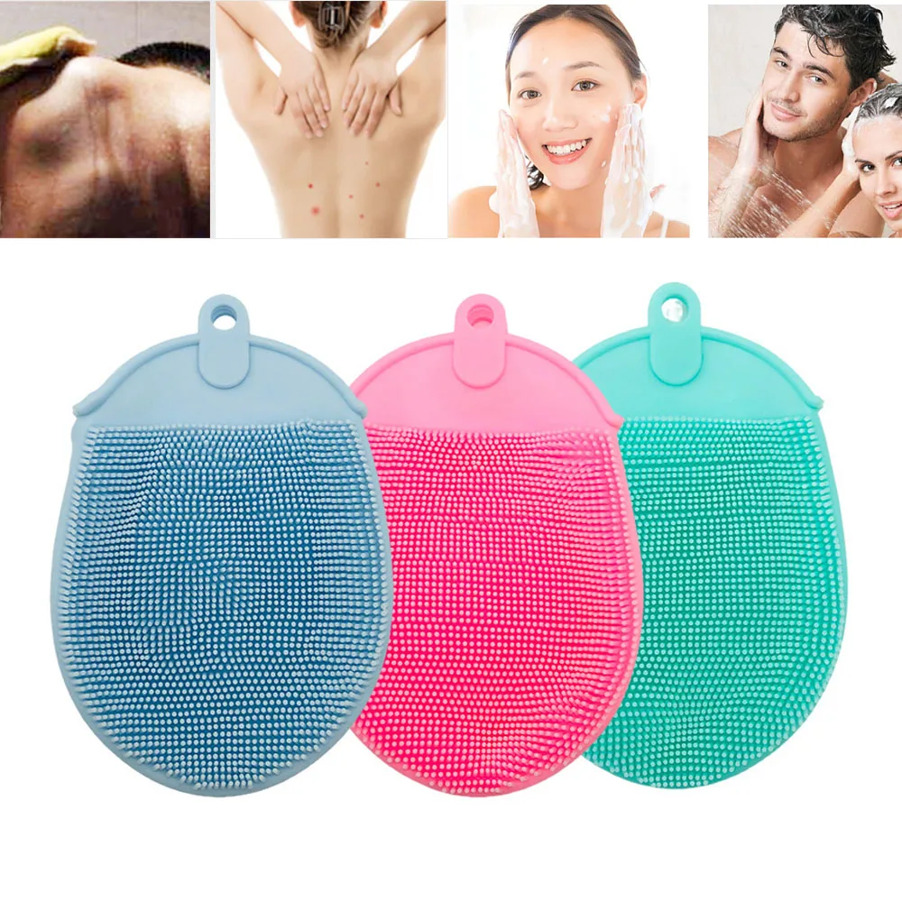 Silicone Body Massage Brush Exfoliating Bath Massager Gloves Dead Skin Remove Facial Cleaning Tool Bath Accessories Wholesale
Silicone Body Massage Brush Exfoliating Bath Massager Gloves Dead Skin Remove Facial Cleaning Tool Bath Accessories Wholesale