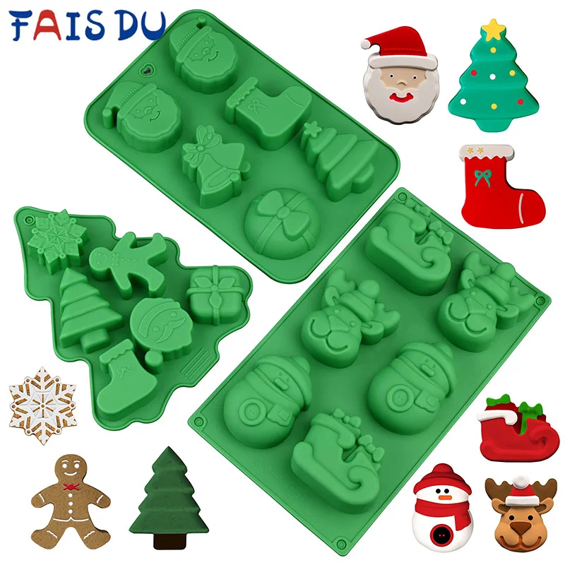 3D Christmas Tree Candle Silicone Mold DIY Christmas Candle Making Kit Handmade Soap Plaster Resin Baking Tools Holiday Gifts
3D Christmas Tree Candle Silicone Mold DIY Christmas Candle Making Kit Handmade Soap Plaster Resin Baking Tools Holiday Gifts