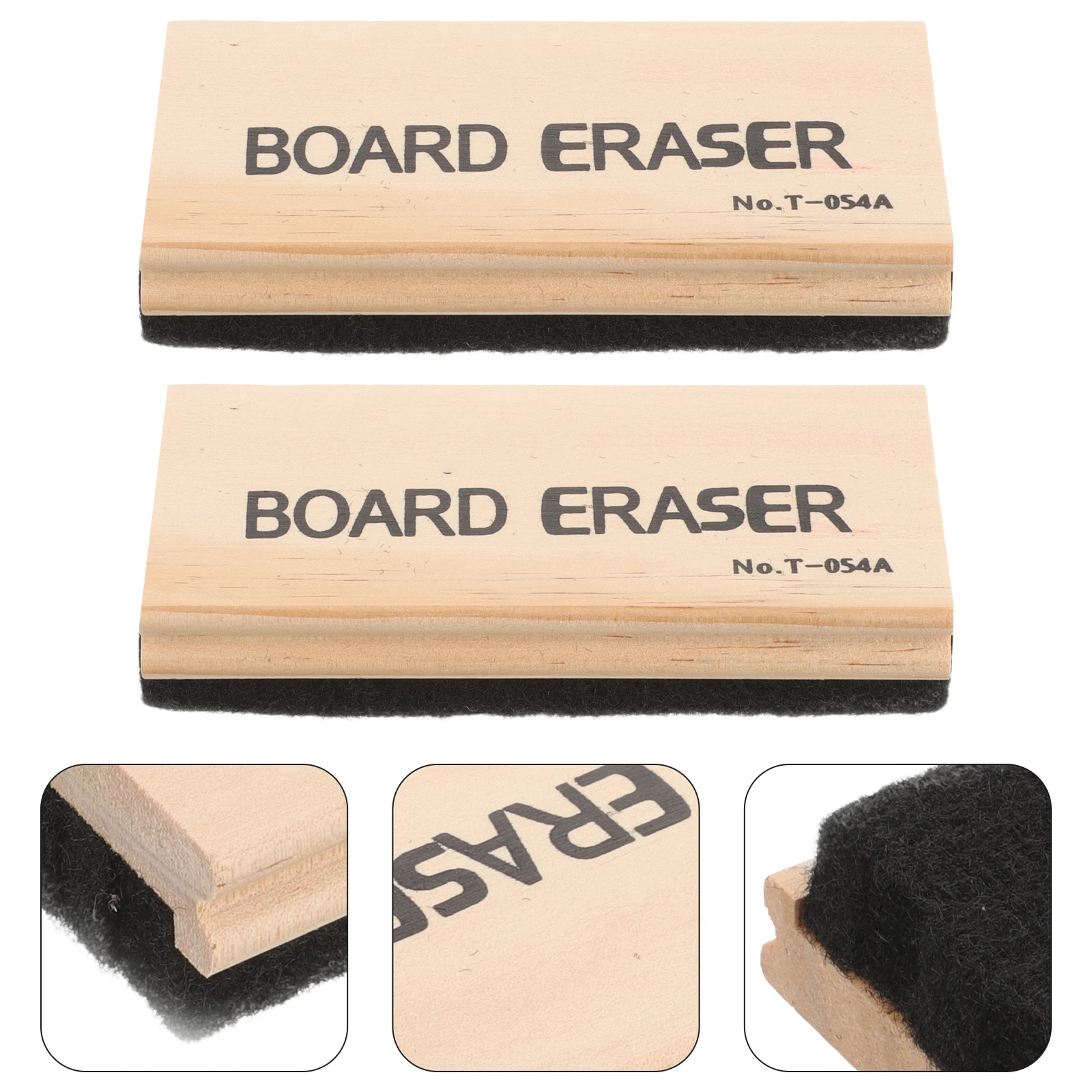 2pcs Wooden Blackboard Lightweight Dry Eraser For School Classroom Office Thickened Wool Strong Cleaning No Electrostatic
2pcs Wooden Blackboard Lightweight Dry Eraser For School Classroom Office Thickened Wool Strong Cleaning No Electrostatic