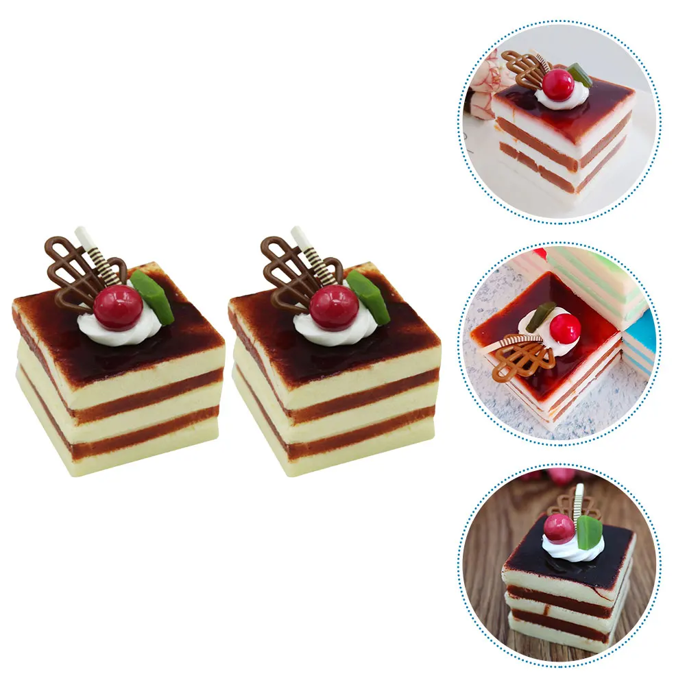2 Pcs Simulated Cake Props Fruit Cakes Fake Dessert Realistic Simulation Model Display
2 Pcs Simulated Cake Props Fruit Cakes Fake Dessert Realistic Simulation Model Display