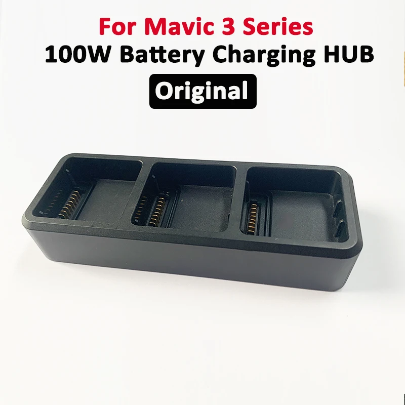 Оригинальное интеллектуальное зарядное устройство для аккумулятора Mavic 3 серии 100 Вт, аксессуары для DJI Mavic 3/3 Classic/3Pro/3T
Оригинальное интеллектуальное зарядное устройство для аккумулятора Mavic 3 серии 100 Вт, аксессуары для DJI Mavic 3/3 Classic/3Pro/3T