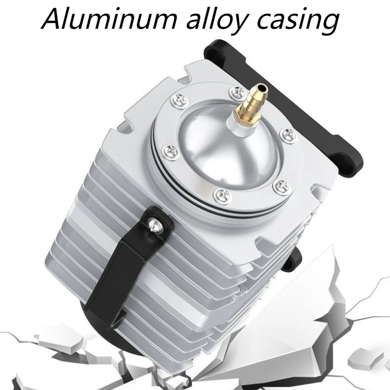 Aquarium Air Pump Aluminum Alloy Portable Silent Fish Pond Oxygen Generator Small Fish Tank Oxygen Pump Fishkeeping Equipment
Aquarium Air Pump Aluminum Alloy Portable Silent Fish Pond Oxygen Generator Small Fish Tank Oxygen Pump Fishkeeping Equipment