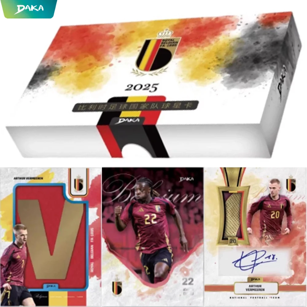 Daka 2025 Season Official Belgian Football National Team Star Card Legendary Player Signature Card Fan Collectibles Gifts
Daka 2025 Season Official Belgian Football National Team Star Card Legendary Player Signature Card Fan Collectibles Gifts