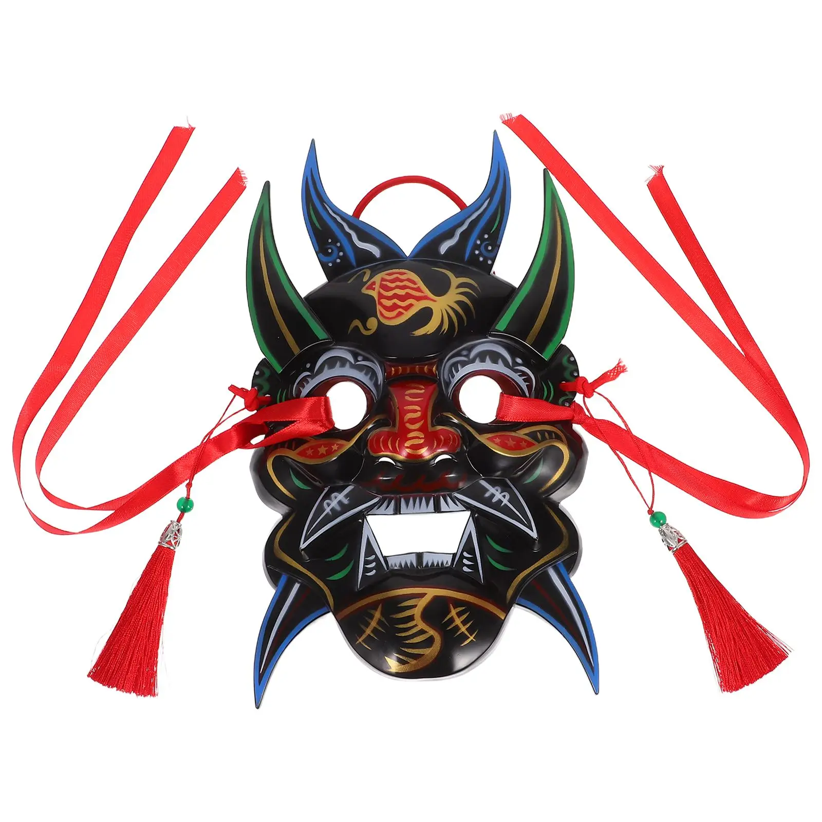 Painted Play Mask Decorative Carnival Prop Lightweight Handpainted Colors Festivals Halloween Parties Masquerades Cosplay Wall
Painted Play Mask Decorative Carnival Prop Lightweight Handpainted Colors Festivals Halloween Parties Masquerades Cosplay Wall