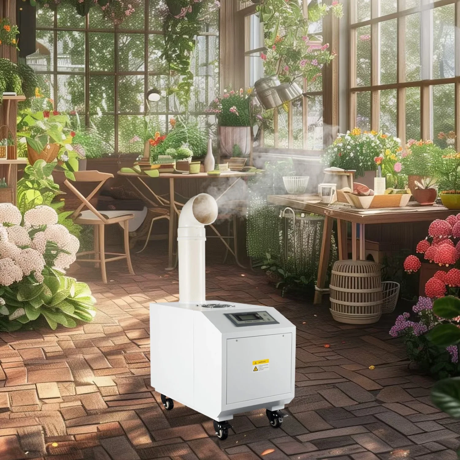 Ultrasonic Industrial Humidifier,3kg/H Single Tube Portable Continuous Cool Mist Maker,LCD Ultrasonic Humidifier w/Time Control Commercial Industrial Humidifiers Humidistat Remote Sensor, 110V
Ultrasonic Industrial Humidifier,3kg/H Single Tube Portable Continuous Cool Mist Maker,LCD Ultrasonic Humidifier w/Time Control Commercial Industrial Humidifiers Humidistat Remote Sensor, 110V