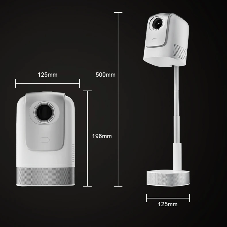 Factory Direct Sale TS-8Pro Android13 720p 4K Projector Autofocus LED Home Theater Proyector Lifting Bracket Projector