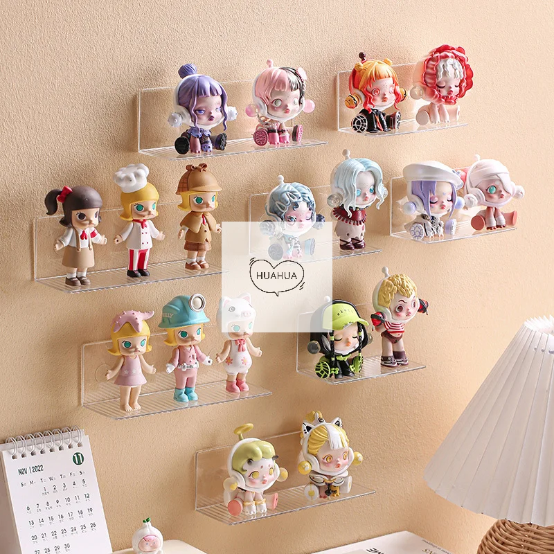 Self-Adhesive Transparent Acrylic Wall Mounted Figures Display Storage Rack DIY Toy Stand
Self-Adhesive Transparent Acrylic Wall Mounted Figures Display Storage Rack DIY Toy Stand