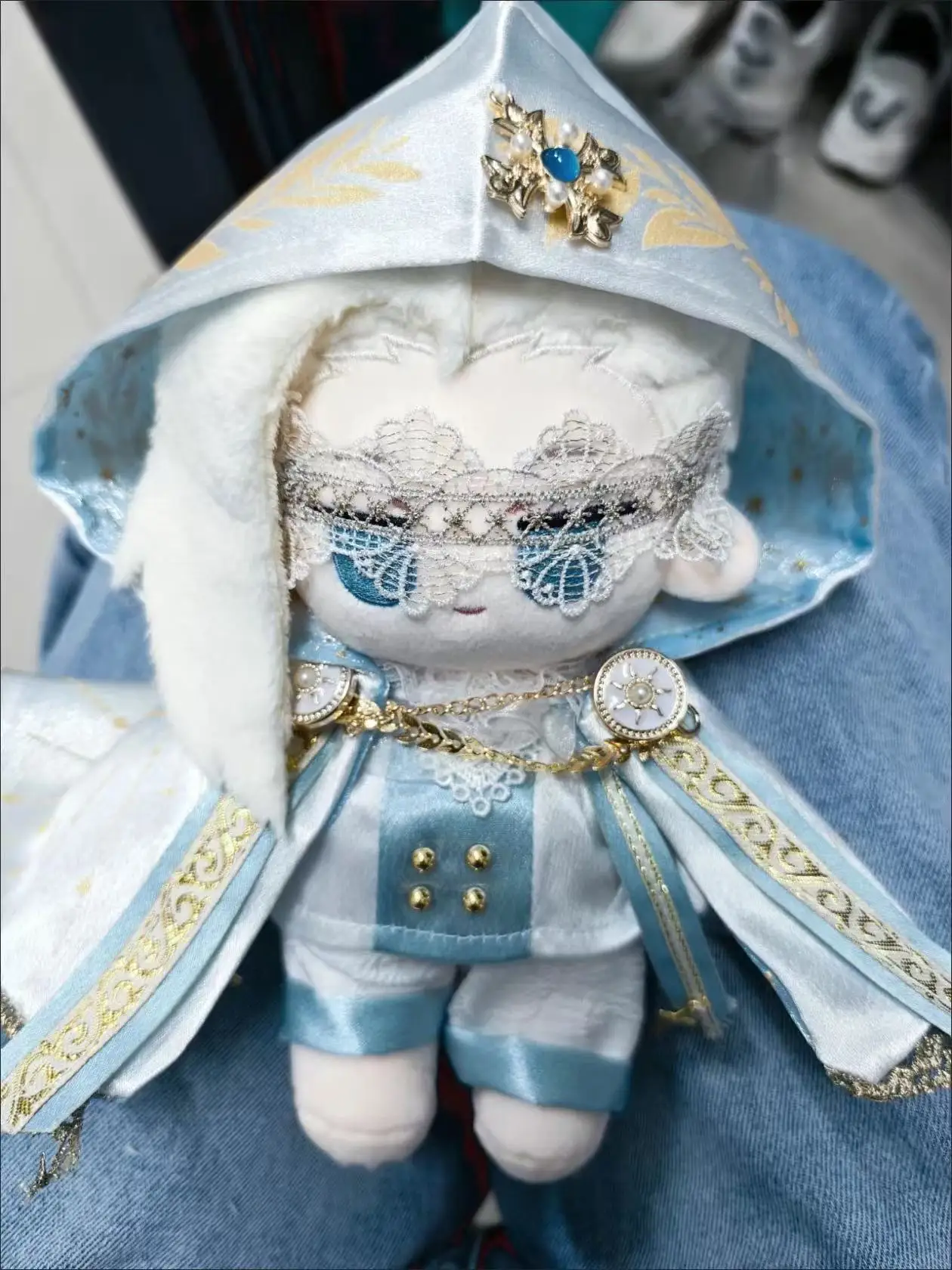 Мягкая плюшевая кукла с героями мультфильмов «Легенда о Луо Сяоhei Luye», 20 см, COS, наряд для детей и взрослых, коллекционные хлопковые подарки
Мягкая плюшевая кукла с героями мультфильмов «Легенда о Луо Сяоhei Luye», 20 см, COS, наряд для детей и взрослых, коллекционные хлопковые подарки