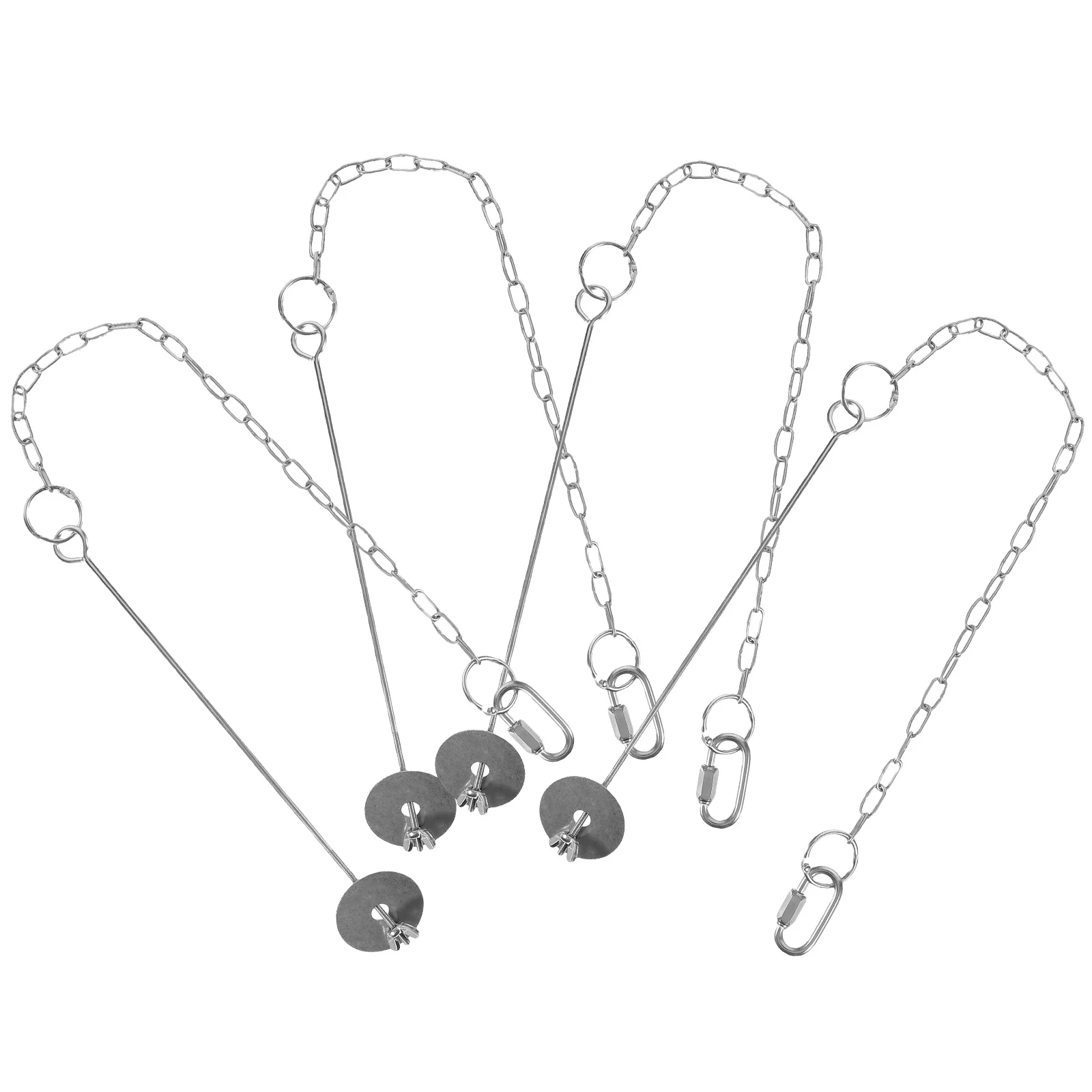 4 Pcs Stainless Steel Hanging Bird Feeder Fruit Fork Vegetable Holder Picks Anti Rust Chain Cage Supply Pet Treat
4 Pcs Stainless Steel Hanging Bird Feeder Fruit Fork Vegetable Holder Picks Anti Rust Chain Cage Supply Pet Treat