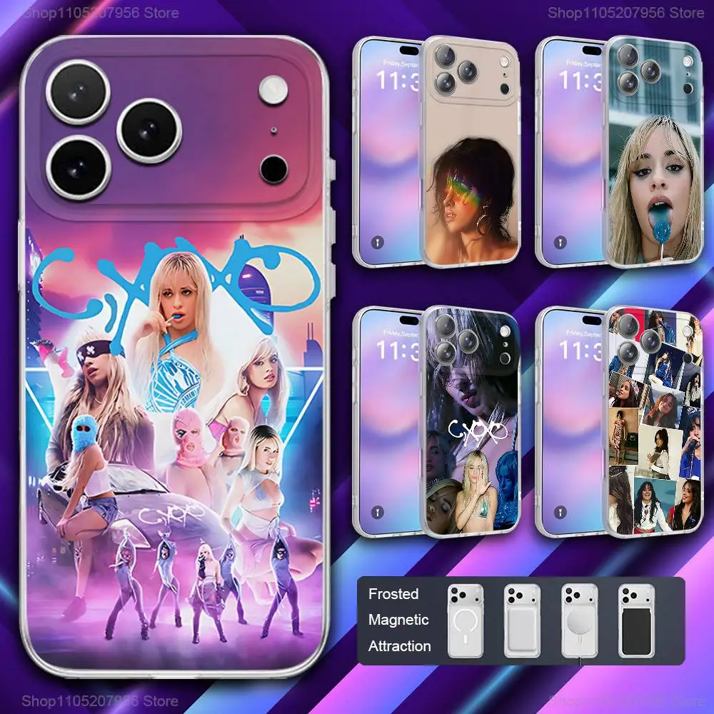 C-Camila cxoxo C-Cabello For iPhone 11,12,15,14,13,17,16,Pro,Plus,E,Max,Air,Mini Magnetic Frosted Cover Phone Case
C-Camila cxoxo C-Cabello For iPhone 11,12,15,14,13,17,16,Pro,Plus,E,Max,Air,Mini Magnetic Frosted Cover Phone Case