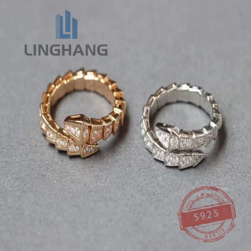 1:1 Custom Best-selling Brand Diamond Inlaid Snake Bone 925 Silver Luxury Classic Women's Jewelry Valentine's Day Gift
1:1 Custom Best-selling Brand Diamond Inlaid Snake Bone 925 Silver Luxury Classic Women's Jewelry Valentine's Day Gift