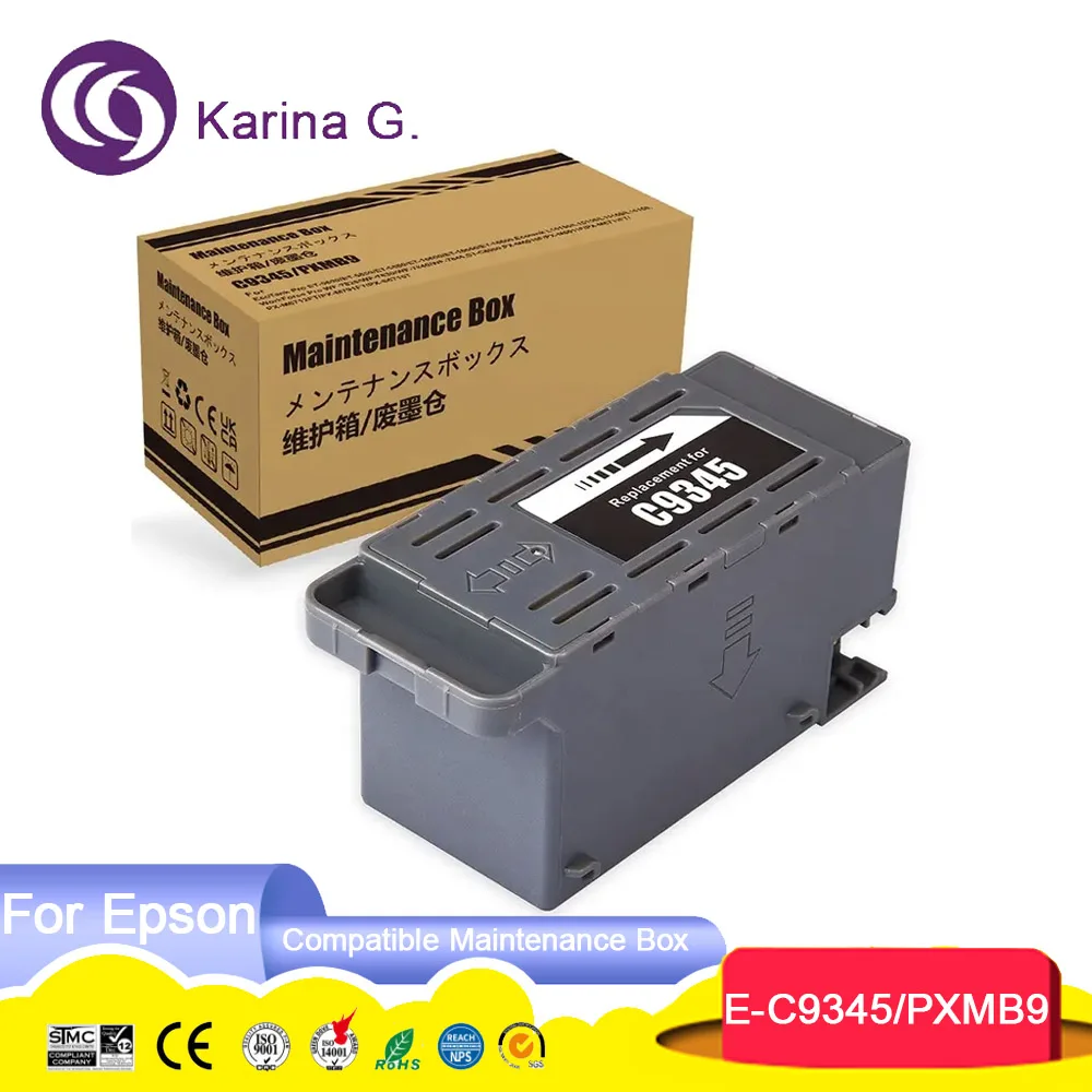 C9345 PXMB9 Совместимый ящик для ухода за отработанными чернилами для принтера Epson EcoTank Pro ET-5800 L15150 WorkForce Pro WF-7820 L15150
C9345 PXMB9 Совместимый ящик для ухода за отработанными чернилами для принтера Epson EcoTank Pro ET-5800 L15150 WorkForce Pro WF-7820 L15150