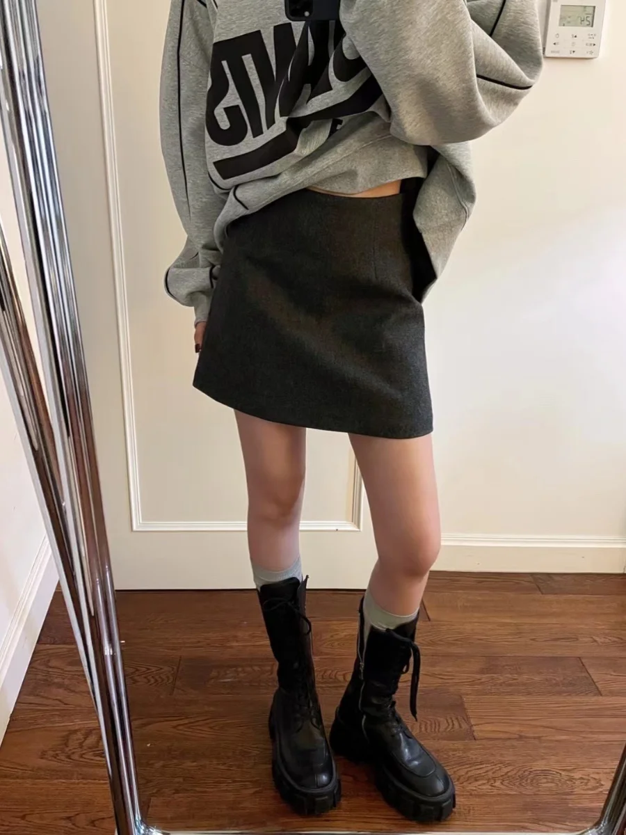 Новинка: Женское шерстяное пальто с юбкой А-силуэта с завышенной талией, винтажное, облегающее, для свиданий, осень-зима
Новинка: Женское шерстяное пальто с юбкой А-силуэта с завышенной талией, винтажное, облегающее, для свиданий, осень-зима