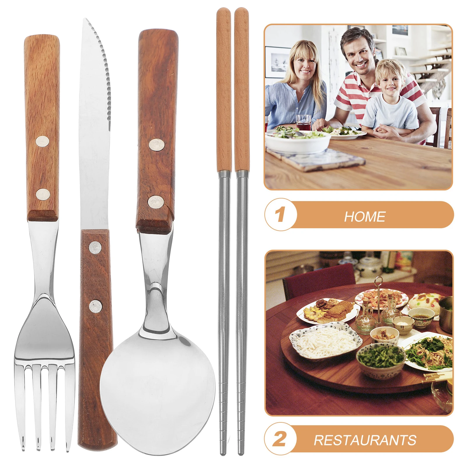 Western Cutlery Set Stainless Steel Kitchen Essential Fork Spoon Knife Camping Picnic Portable Dinner Suit
Western Cutlery Set Stainless Steel Kitchen Essential Fork Spoon Knife Camping Picnic Portable Dinner Suit
