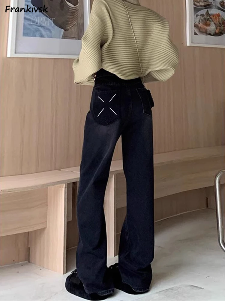 Autumn Jeans Women Personality Full Length Chic American Style Washed Retro Office Lady Simple Daily Leisure Stylish Stretchy
Autumn Jeans Women Personality Full Length Chic American Style Washed Retro Office Lady Simple Daily Leisure Stylish Stretchy