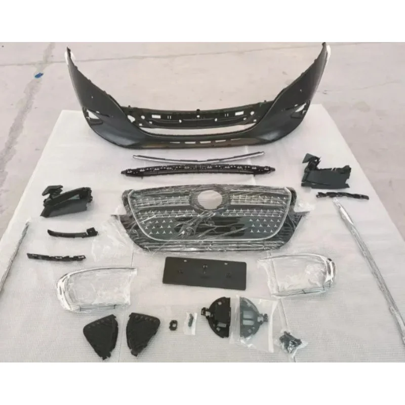 Factory Wholesale W447 Body Kits Fit for V Class Vito V260 W447 2014-2023 Year to 2024 Model PP Plastic Front Bumper and Grille
Factory Wholesale W447 Body Kits Fit for V Class Vito V260 W447 2014-2023 Year to 2024 Model PP Plastic Front Bumper and Grille