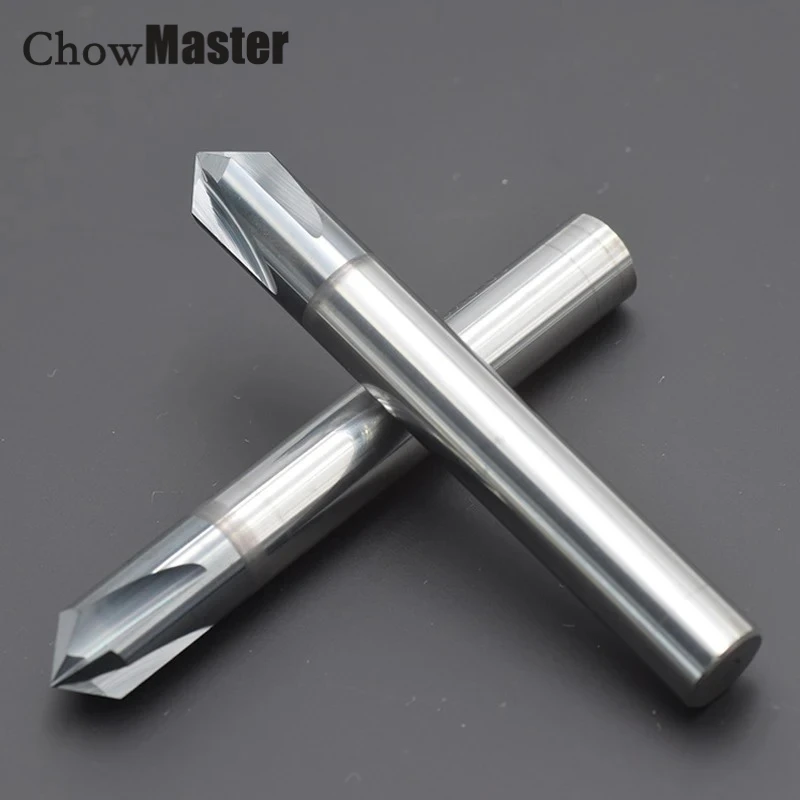 Chowmaster 4 Flutes Carbide Chamfer End Mill 60 90 120 Degree 3 to 20mm V Groove Router Bit For Carving Chamfering CNC End Mill
Chowmaster 4 Flutes Carbide Chamfer End Mill 60 90 120 Degree 3 to 20mm V Groove Router Bit For Carving Chamfering CNC End Mill