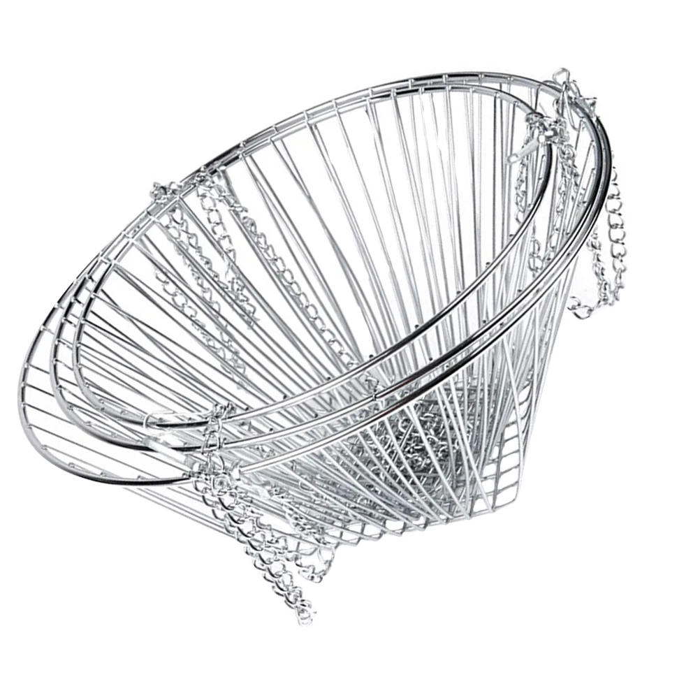 Fruit Vegetable 3 Layer Fruit Hanging Basket Foldable Detachable Portable Kitchen Storage Drying Rack Solution
Fruit Vegetable 3 Layer Fruit Hanging Basket Foldable Detachable Portable Kitchen Storage Drying Rack Solution