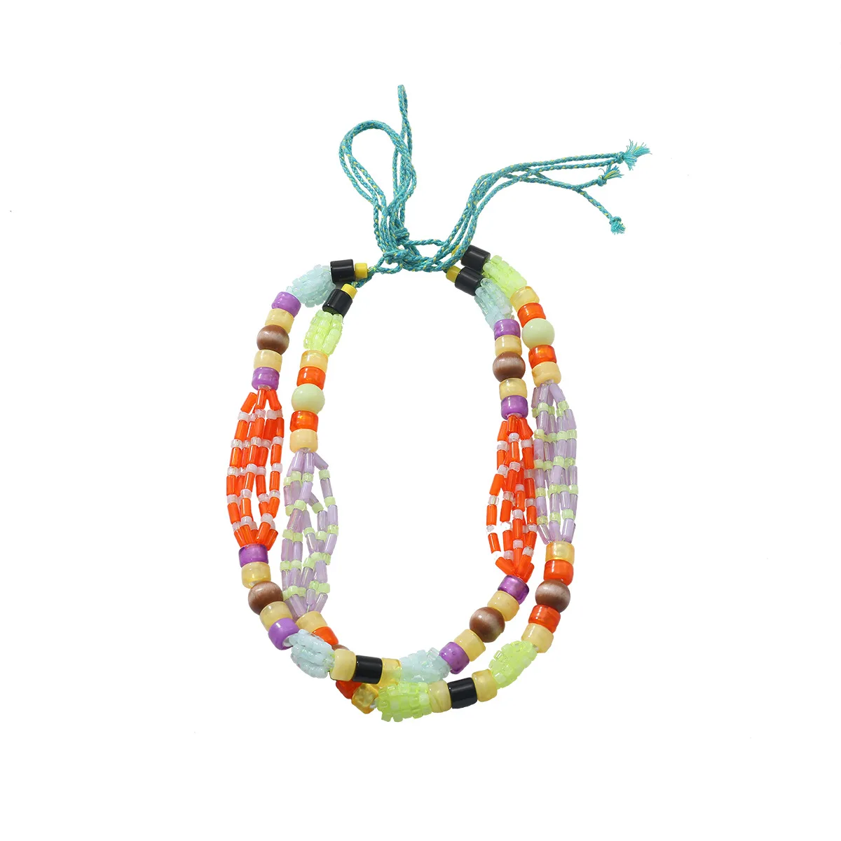 ZAA Charm Women Jewelry Dopamine Style Layered Resin Bead Choker Summer Beach Party Boho Necklace Elegant Girl Gifts Accessories
ZAA Charm Women Jewelry Dopamine Style Layered Resin Bead Choker Summer Beach Party Boho Necklace Elegant Girl Gifts Accessories