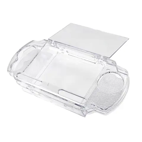 Clear Hard Carry Cover Crystal Case For PSP 1000 2000 3000 Transparent Protective Shell Snap-in Molds Carry Cover Housing