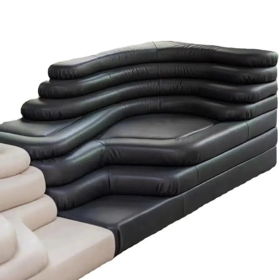 Hills Terraces Leather Module Lazy Men's and Women's Clothing Store Middle Rest Area Sofa Stool
Hills Terraces Leather Module Lazy Men's and Women's Clothing Store Middle Rest Area Sofa Stool
