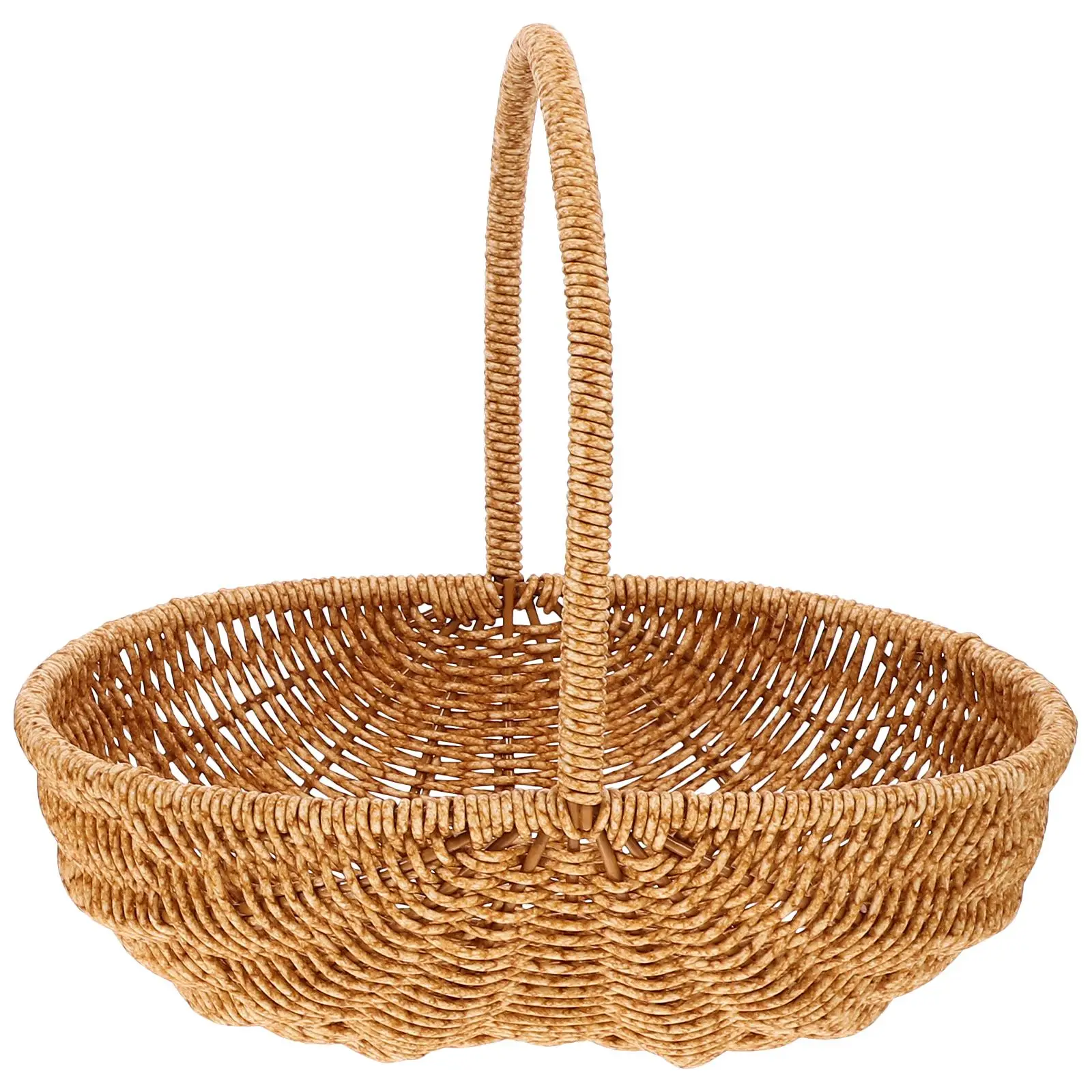 Portable Storage Basket Woven Handmade Rattan Style Picnic Fruits Vegetable Shopping Durable Premium Materials Large Capacity
Portable Storage Basket Woven Handmade Rattan Style Picnic Fruits Vegetable Shopping Durable Premium Materials Large Capacity