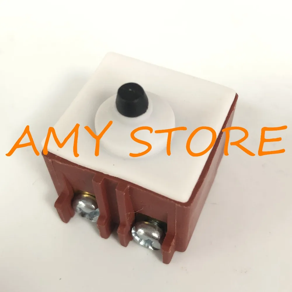 Angle Grinder FA2-5/2W 250V 5A 125VAC/10A Momentary DPST NO PushButton Switch for Bosch 6-100 GWS6/8-100 S1M-FF03-100A TWS6600
Angle Grinder FA2-5/2W 250V 5A 125VAC/10A Momentary DPST NO PushButton Switch for Bosch 6-100 GWS6/8-100 S1M-FF03-100A TWS6600