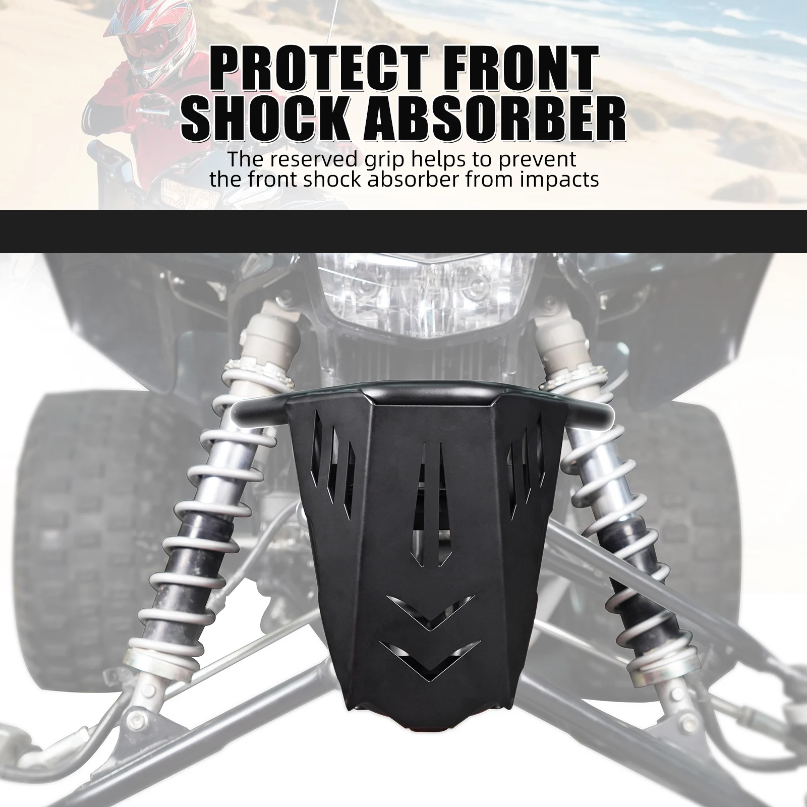 NICECNC For Honda TRX450ER 2006-2014 Front Bumper TRX450R 2006-2009 Protect Front Shock Absorber ATV Accessories 81150-HP1-600
NICECNC For Honda TRX450ER 2006-2014 Front Bumper TRX450R 2006-2009 Protect Front Shock Absorber ATV Accessories 81150-HP1-600