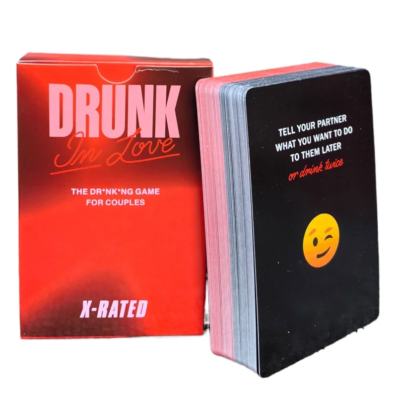Social Couple Drinking Couple Table Party Card Romantic Game Fun Date Night in Love Deck of Cards Board Games Drunk in Love
Social Couple Drinking Couple Table Party Card Romantic Game Fun Date Night in Love Deck of Cards Board Games Drunk in Love