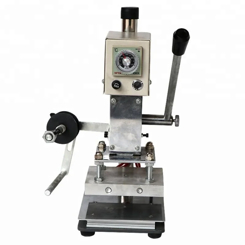 WD-S851 Small Manual Foil Stamping Machine Leather PVC Printer Branding Machine With 50*70mm Stamping Area Manufacturing Plants
WD-S851 Small Manual Foil Stamping Machine Leather PVC Printer Branding Machine With 50*70mm Stamping Area Manufacturing Plants