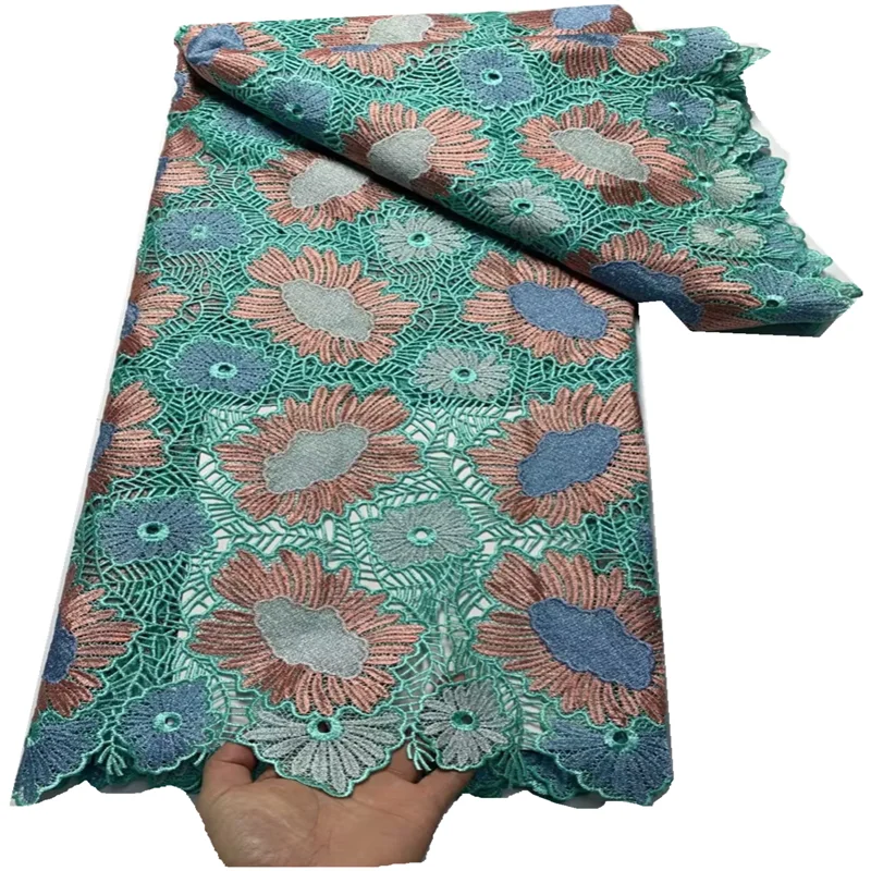 Swiss Luxury Lace High Quality Fabrics 2023 Latest African Cotton Lace with Stones for Sewing Evening Party Dress FT366
Swiss Luxury Lace High Quality Fabrics 2023 Latest African Cotton Lace with Stones for Sewing Evening Party Dress FT366