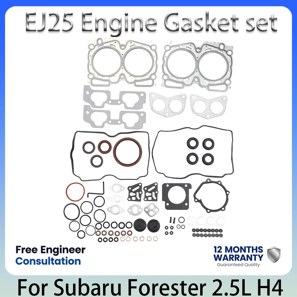Full Gasket Repair Kit OEM 10105AB270 For Subaru EJ25 EJ251 EJ253 2.5L 2.5 L T Non Turbo Impreza Forester Legacy Outback 00-09
Full Gasket Repair Kit OEM 10105AB270 For Subaru EJ25 EJ251 EJ253 2.5L 2.5 L T Non Turbo Impreza Forester Legacy Outback 00-09