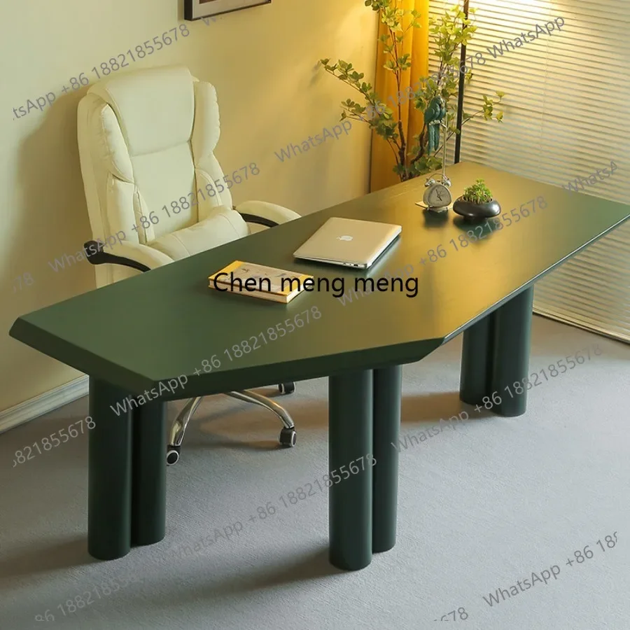 Simple Modern Office Desk Durable Wood Reinforced Office Desk High-end Modern Luxury Office Furniture Scrivanie Per UfficioDD
Simple Modern Office Desk Durable Wood Reinforced Office Desk High-end Modern Luxury Office Furniture Scrivanie Per UfficioDD