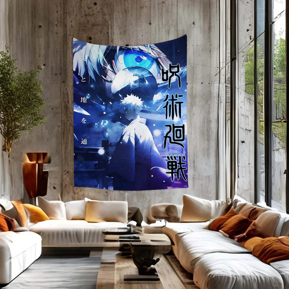 Gojo Satoru Jujutsu Kaisen Poster Cartoon Tapestry Art Science Fiction Room Home Decor Wall Hanging Home Decor
Gojo Satoru Jujutsu Kaisen Poster Cartoon Tapestry Art Science Fiction Room Home Decor Wall Hanging Home Decor