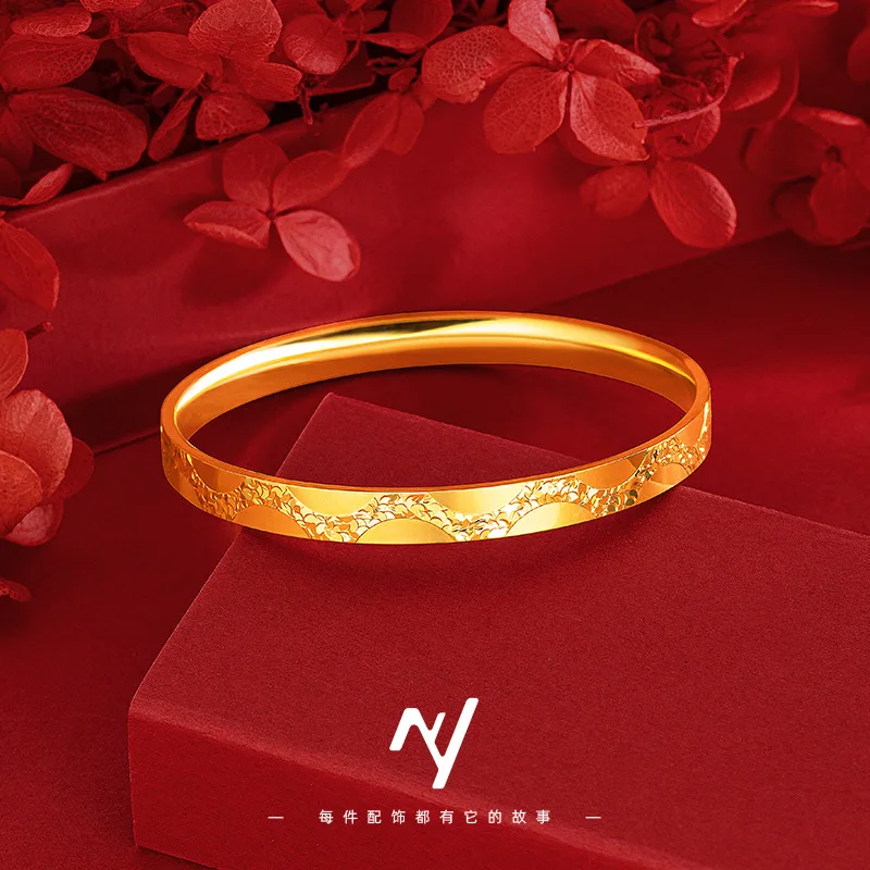 100% настоящее 24-каратное золото 9999 с ЧПУ, зеркало-вспышка, золото, разбитый браслет-молния, простое кольцо, браслет, женские ювелирные изделия
100% настоящее 24-каратное золото 9999 с ЧПУ, зеркало-вспышка, золото, разбитый браслет-молния, простое кольцо, браслет, женские ювелирные изделия