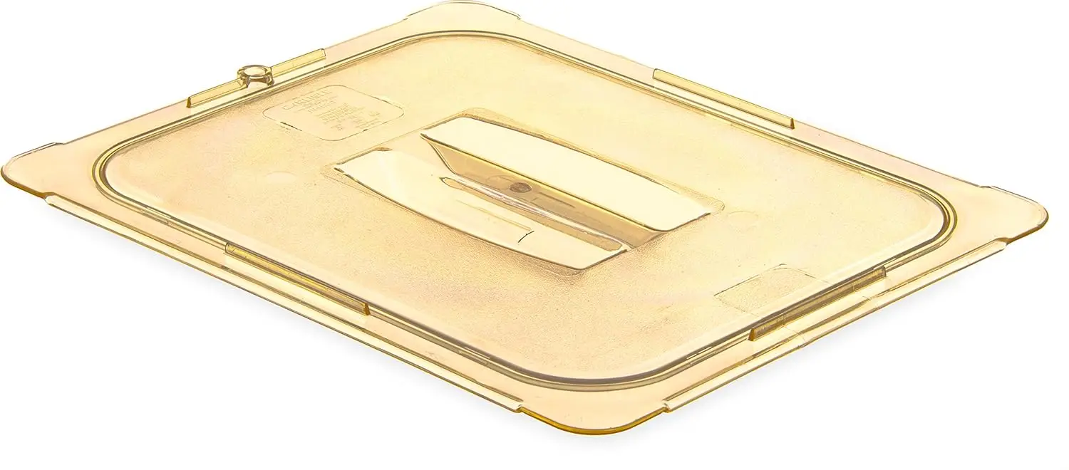 CFS 10430U13 StorPlus High Heat Universal Handled Food Pan Lid, Half Size, Amber
CFS 10430U13 StorPlus High Heat Universal Handled Food Pan Lid, Half Size, Amber