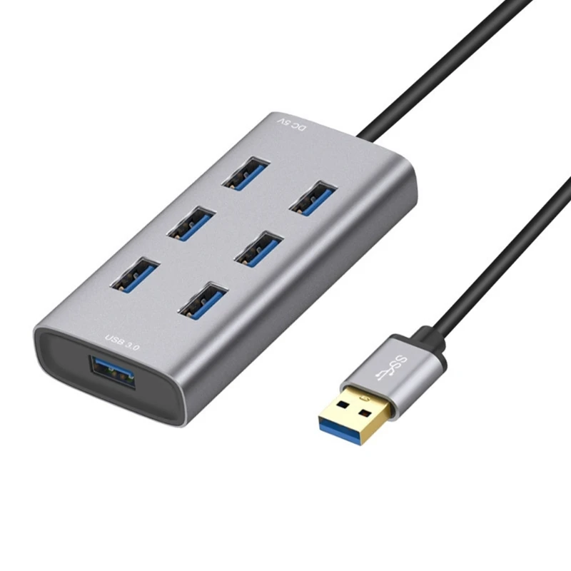 USB 3,0 Hub 7-Port usb-хаб, 300 МБ/с. Высокоскоростная передача данных USB Splitter для ноутбука, ПК, мобильного HDD и т. д.
USB 3,0 Hub 7-Port usb-хаб, 300 МБ/с. Высокоскоростная передача данных USB Splitter для ноутбука, ПК, мобильного HDD и т. д.
