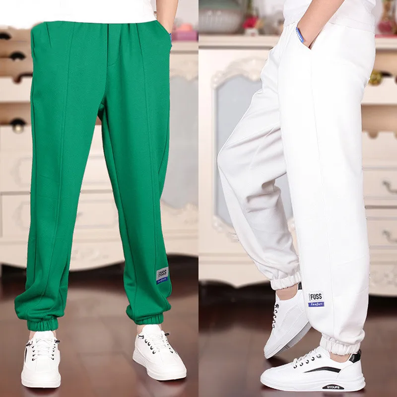 Boys & Girls Cotton Knitting Sport Pants For Spring Autumn 2023 New Casual All Match Elastic Waist Solid Children Trousers
Boys & Girls Cotton Knitting Sport Pants For Spring Autumn 2023 New Casual All Match Elastic Waist Solid Children Trousers