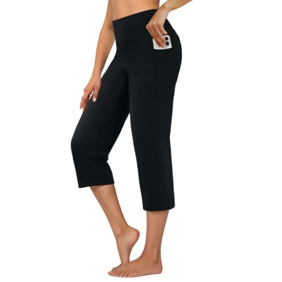 DLOODA Capri Pants for Women High Waist Cropped Yoga Pants Straight Leg Athletic Workout Leggings with Pockets
DLOODA Capri Pants for Women High Waist Cropped Yoga Pants Straight Leg Athletic Workout Leggings with Pockets