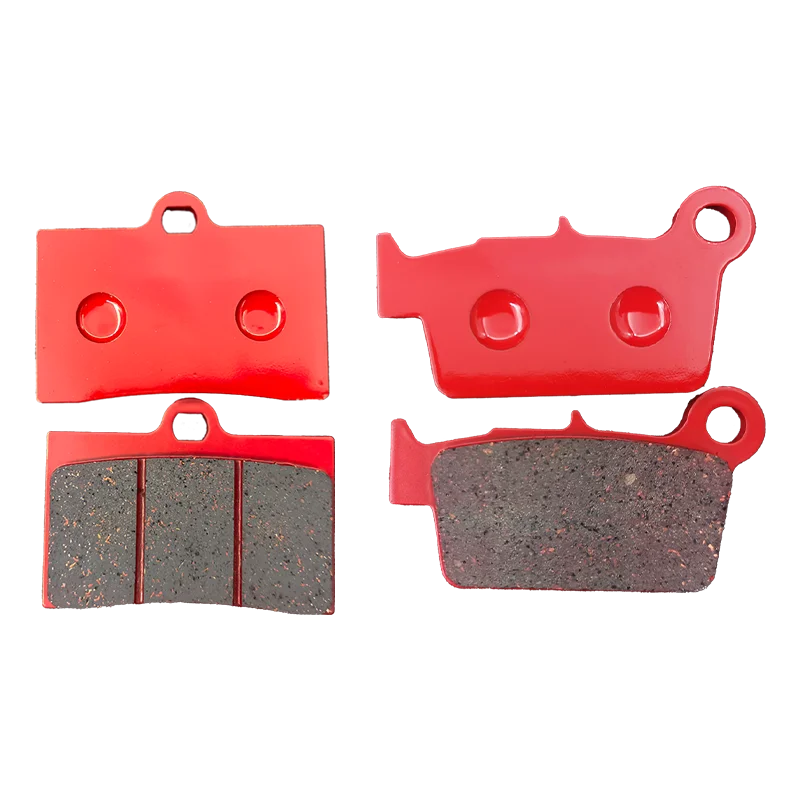 Motorcycle Ceramic Front Rear Brake Pads for GAS GAS SM 125 (2T) Supermotard 03-06 Halley 400 FSE 01-02 450 515 (4T) Supermotard
Motorcycle Ceramic Front Rear Brake Pads for GAS GAS SM 125 (2T) Supermotard 03-06 Halley 400 FSE 01-02 450 515 (4T) Supermotard