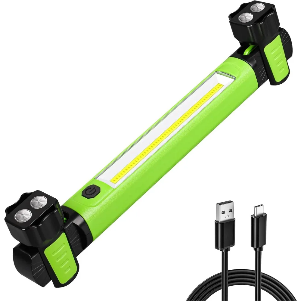 Bright 2500LM Rechargeable Magnetic Work Light with Hooks 5200mAh for Car Repair Garage Emergency
Bright 2500LM Rechargeable Magnetic Work Light with Hooks 5200mAh for Car Repair Garage Emergency