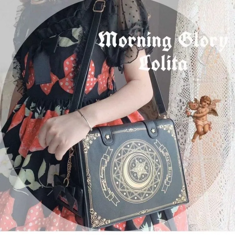 Sweet Elegant 2026 New Lolita Star Moon Magic Book Design Original Crossbody Double Shoulder Ladies Bag Retro American Style
Sweet Elegant 2026 New Lolita Star Moon Magic Book Design Original Crossbody Double Shoulder Ladies Bag Retro American Style